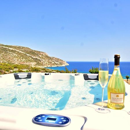 Ardani Paradise View Villa With Jacuzzi Amoopí Kültér fotó